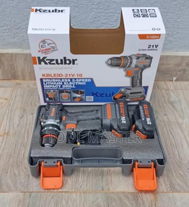 Kzubr Cordless Brushless Drill/21v Brushless Drill