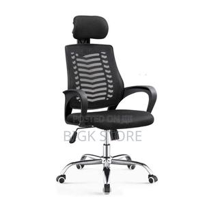 Mesh Office Chair With Headrest - thumbnail 2