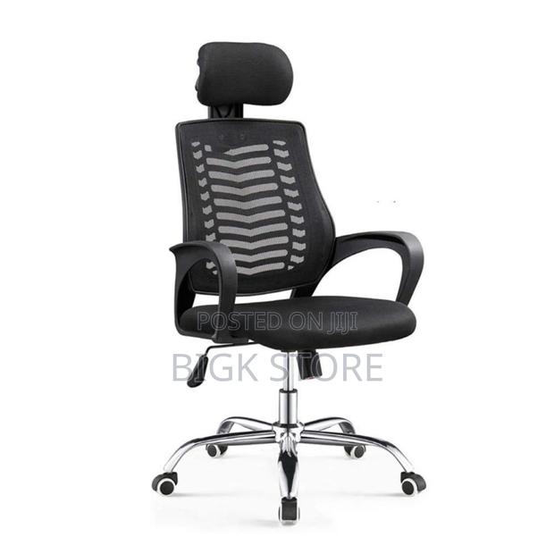 Mesh Office Chair With Headrest - main view