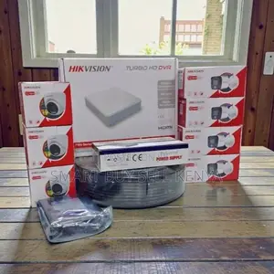 8 Smart Hybrid Colored Night Vision Outdoor Indoor Hd CCTV Package