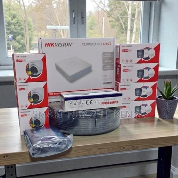 8 Smart Hybrid Colored Night Vision Hikvision 2mp Full Hd DVR Set - main view