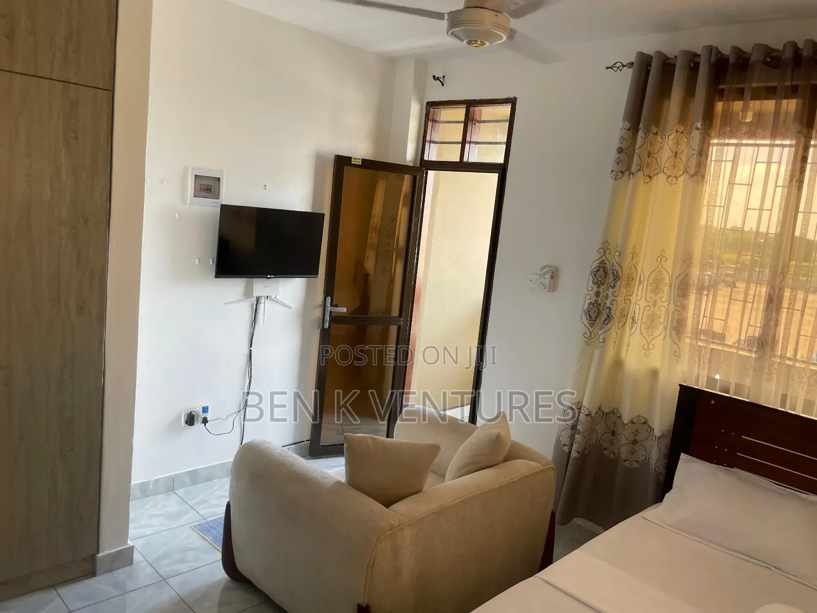 Furnished Studio Apartment in Bamburi Beach for rent