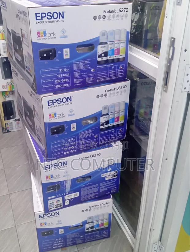 Epson Ecotank L6270 A4 Wi-Fi Duplex All-in-One Ink Tank Printer