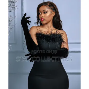 Long Velvet Gloves
