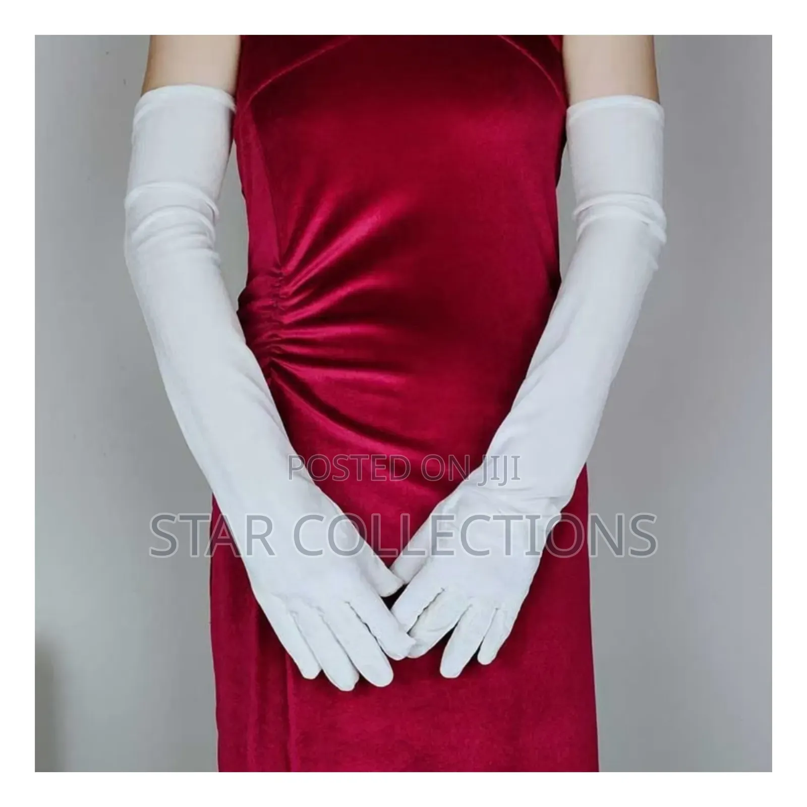 Long Velvet Gloves