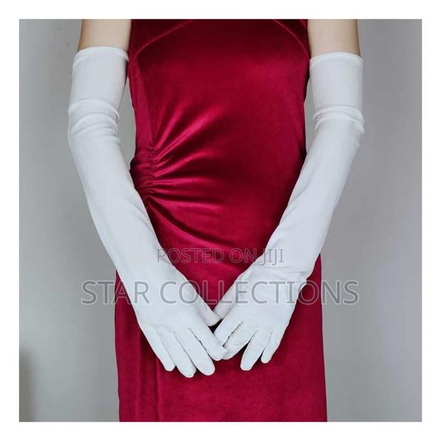 Long Velvet Gloves - thumbnail 5