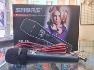 Shure Corded Microphone Pg 89