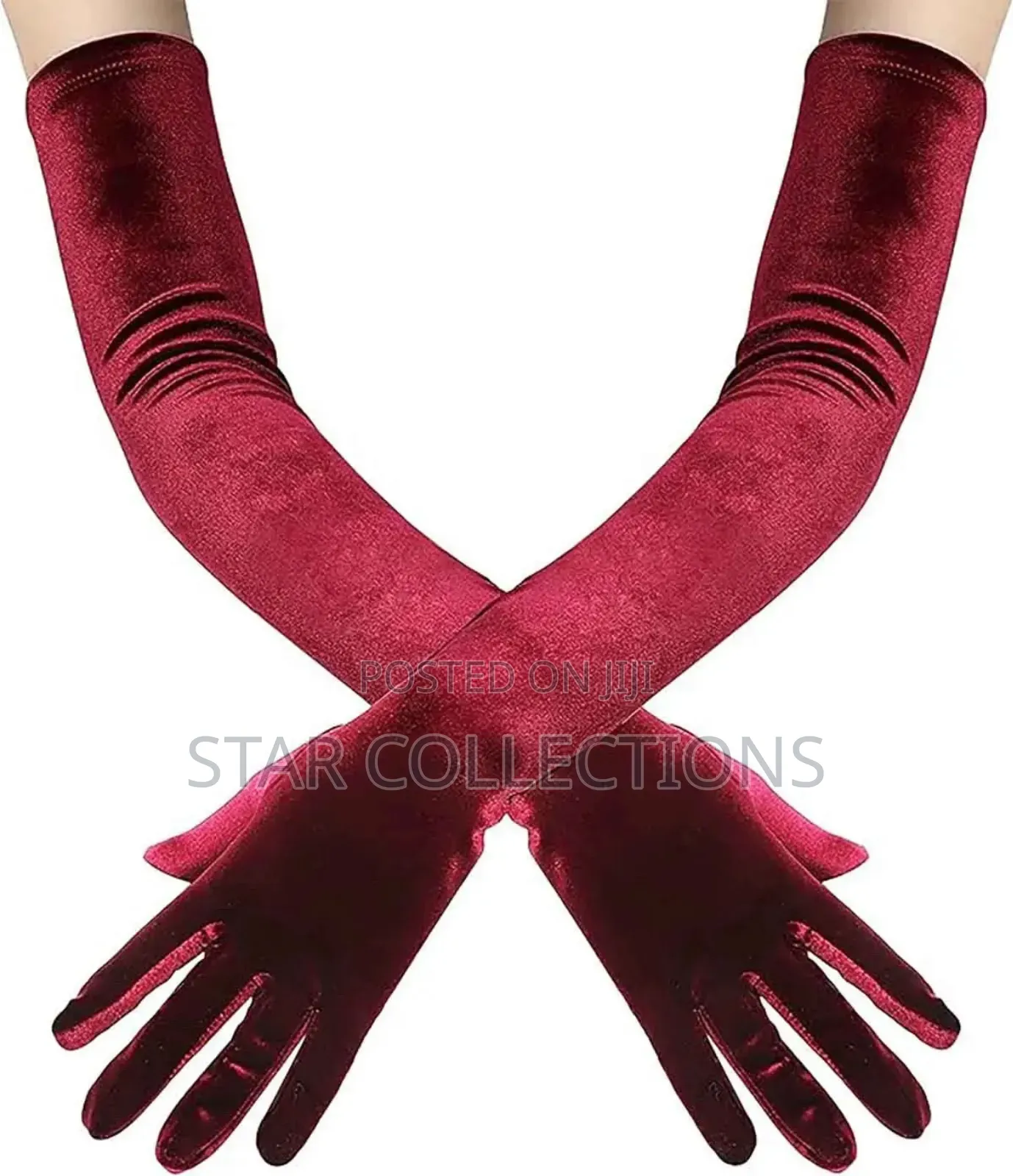 Long Velvet Gloves