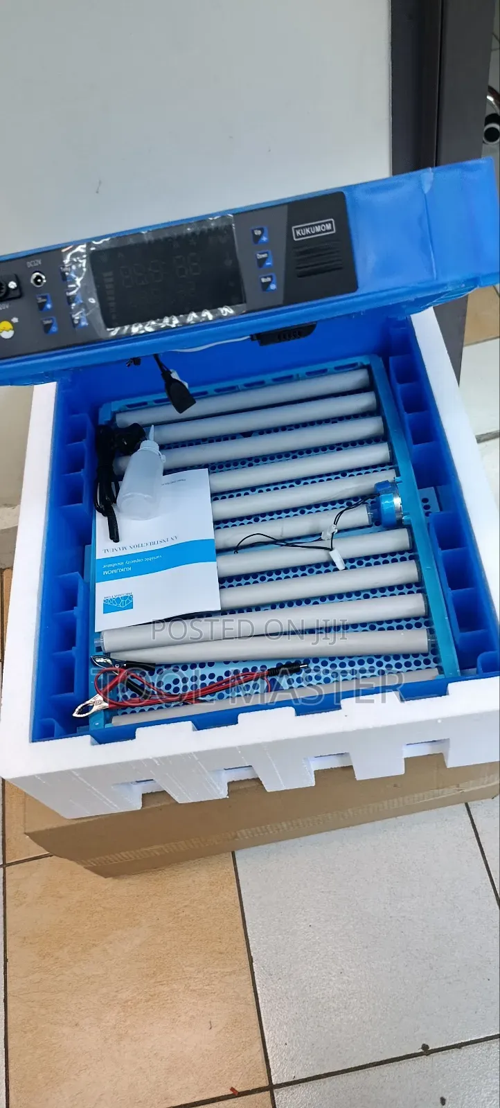 Ac and Dc Automatic Eggs Incubator 64 Eggs