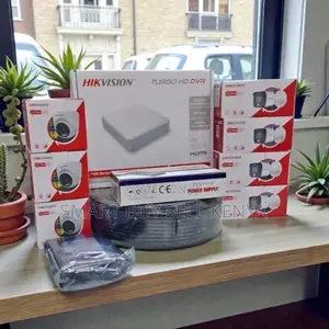 8 Smart Hybrid Colored Night Vision Hikvision Cameras and Rg59 Cable