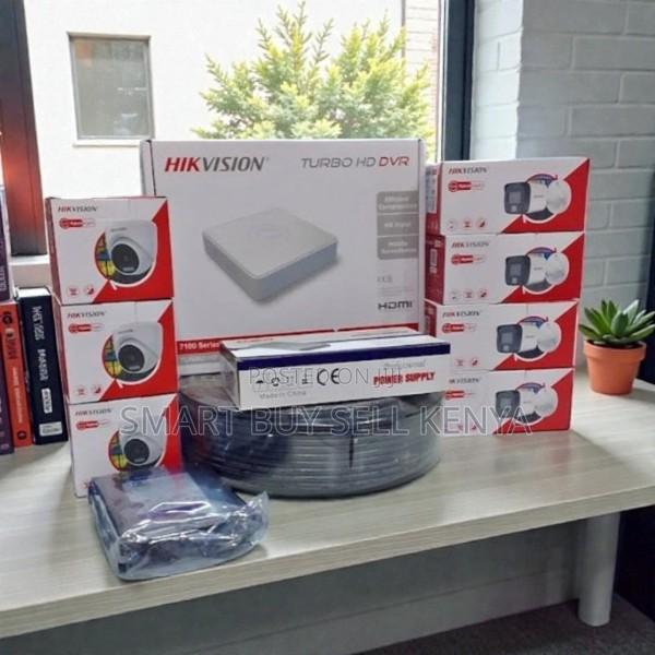 8 Smart Hybrid Colored Night Vision Hikvision Cameras 1 Year Warranty