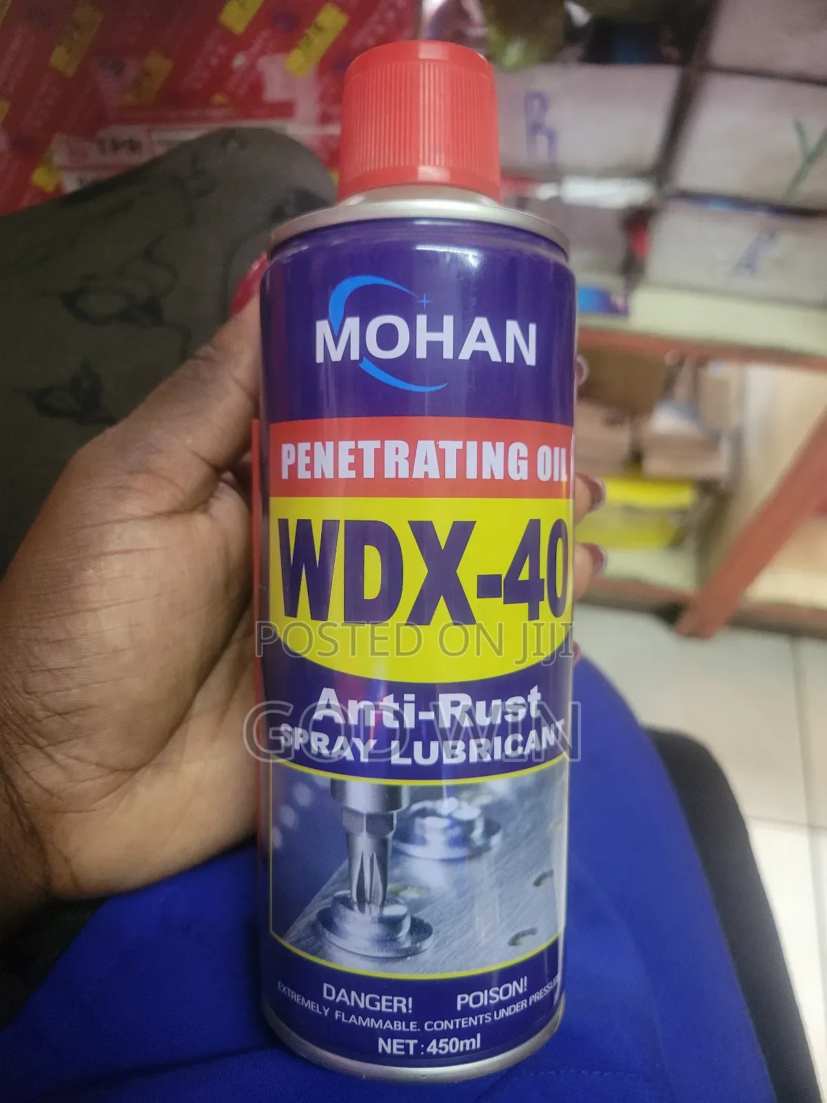 Anti-Rust Spray Lubricant Wd 40