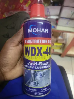 Anti-Rust Spray Lubricant Wd 40