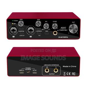 Audio Interface for Recording; Portable Soundvard - thumbnail 2