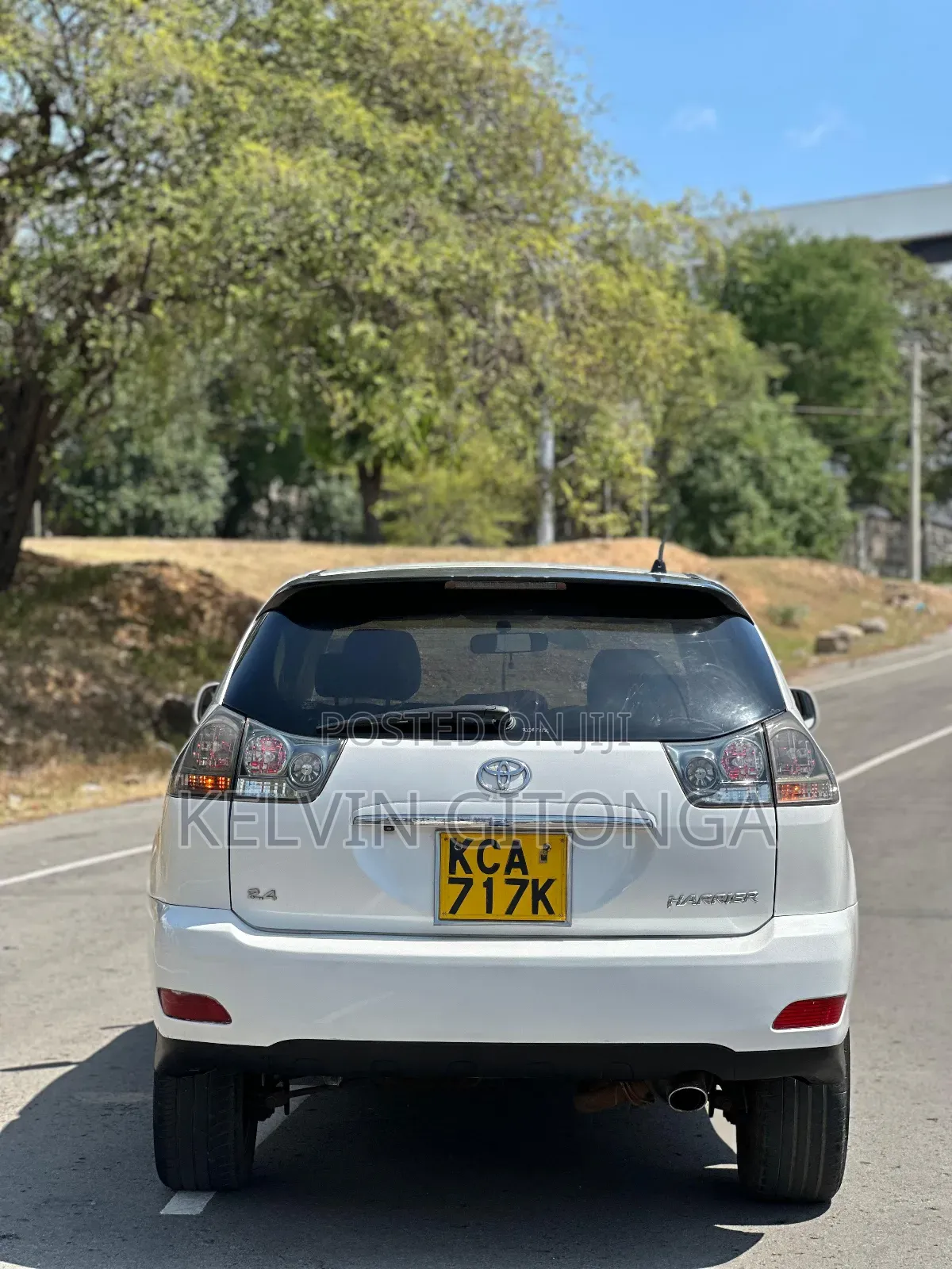 Toyota Harrier 2009 White