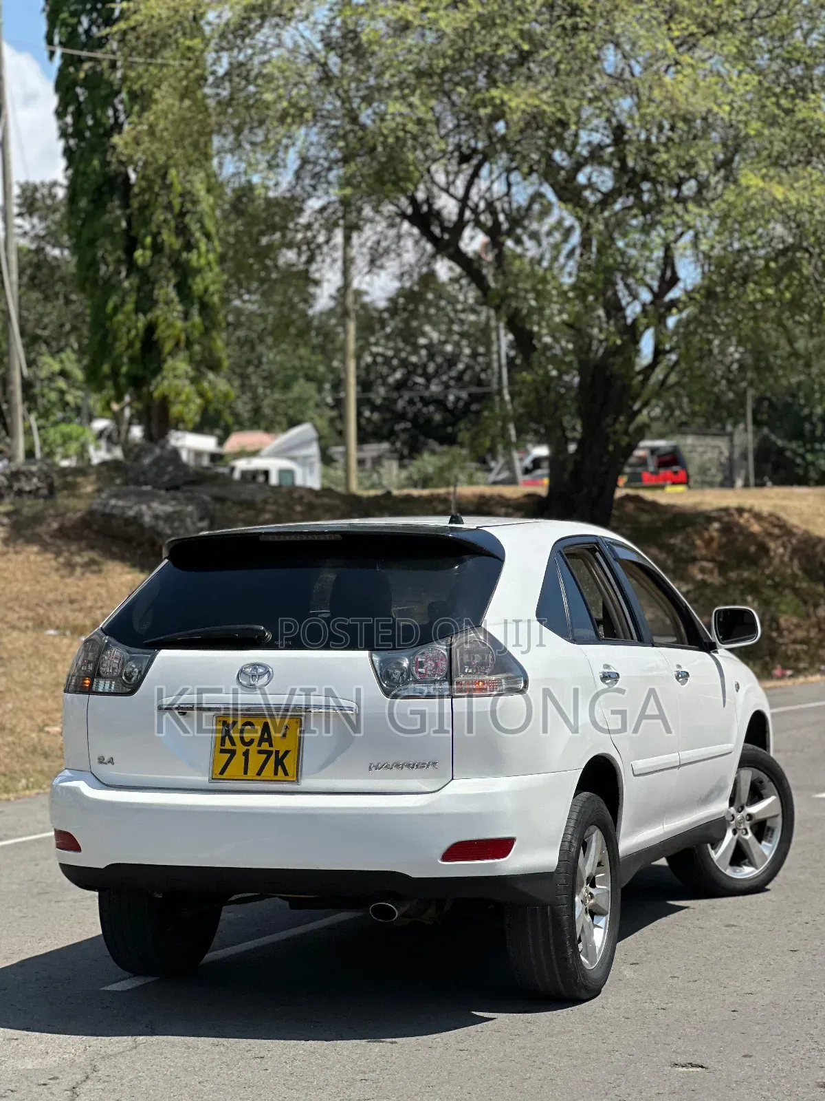 Toyota Harrier 2009 White