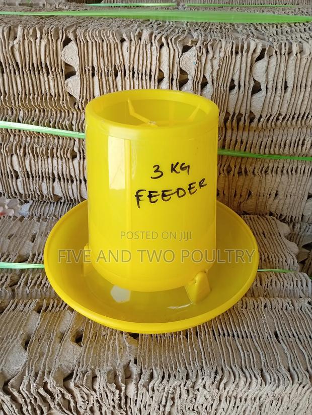 Yellow 3kg Feeder - main view