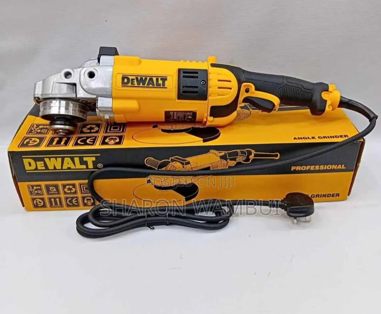 Electric Dewalt Angle Grinder 9 Inches