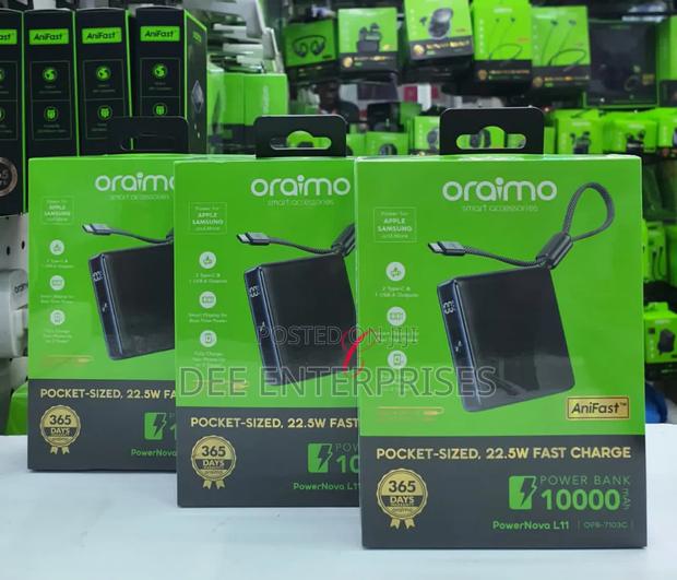 Oraimo Powernova L11 Opb-7103c 22.5w 10000mah - main view