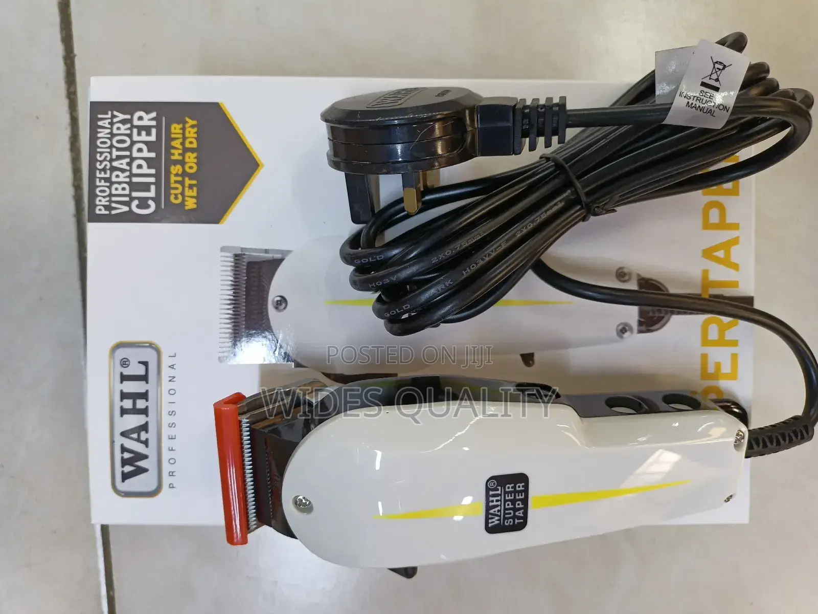 Wahl Professional Super Taper Corded Hair Clippers.