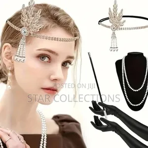Rhinestone Gatsby 1920's-Themed Headband