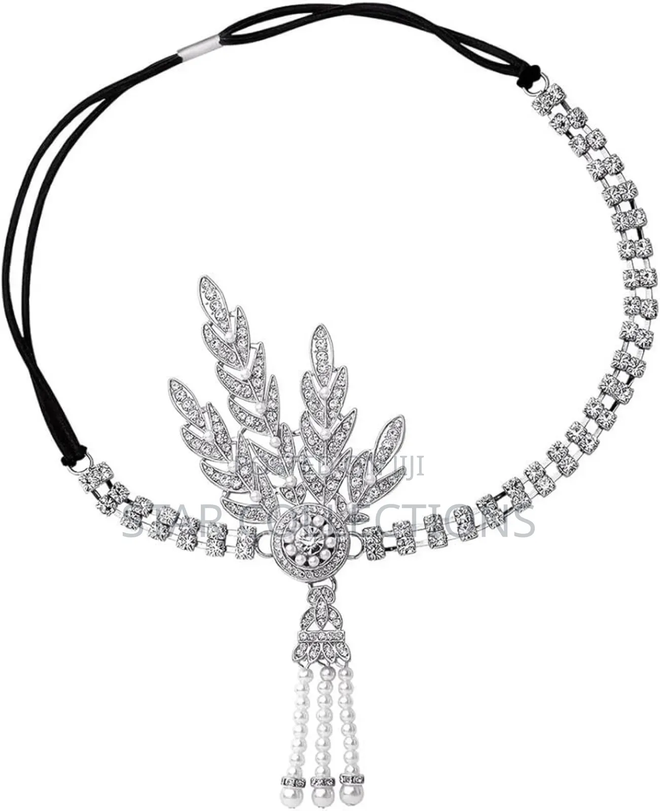 Rhinestone Gatsby 1920's-Themed Headband