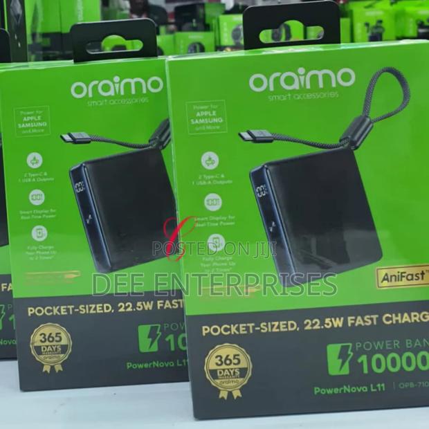 Oraimo Powernova L11 Opb-7103c 22.5w 10000mah - thumbnail 3
