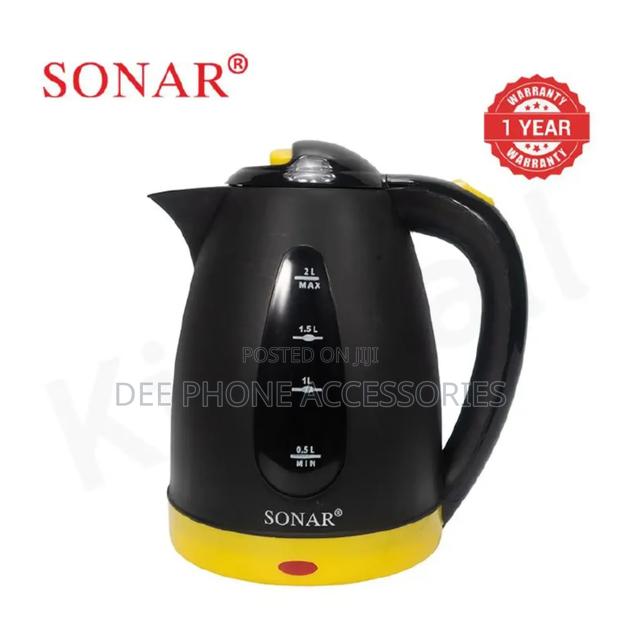 Sonar 2l Stainless Steel Electric Kettle - thumbnail 2