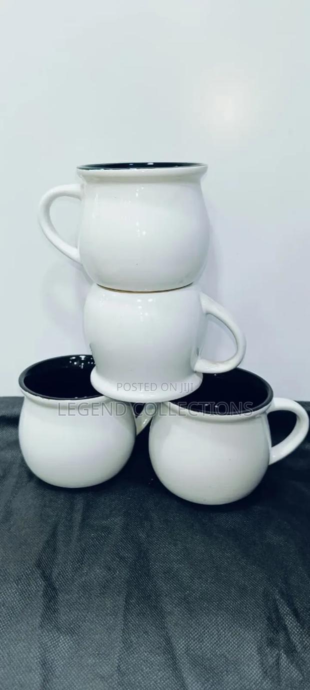350ml Ceramic Pot Mug (Set of 6) - thumbnail 2