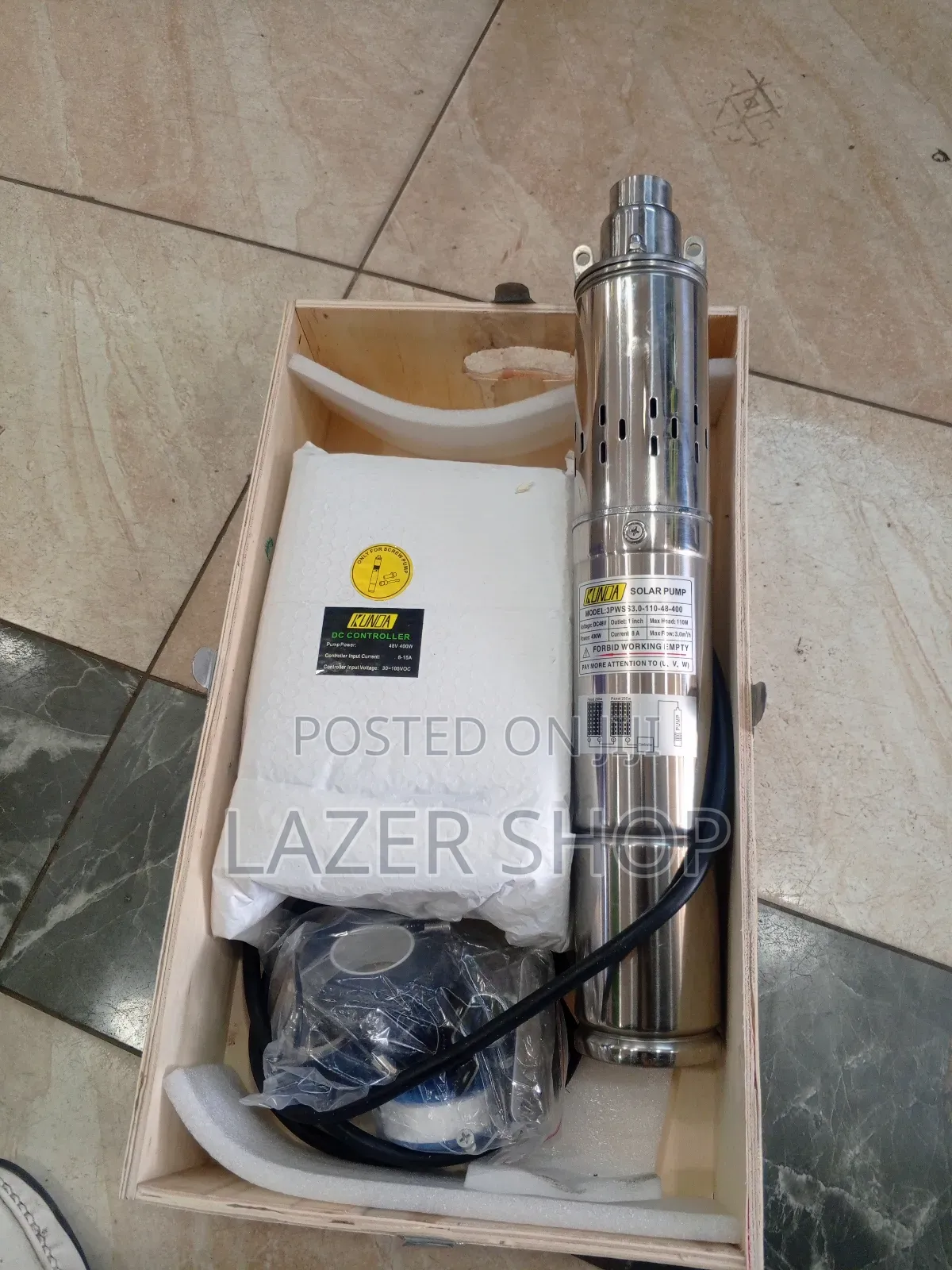 110m Solar Submersible Pump