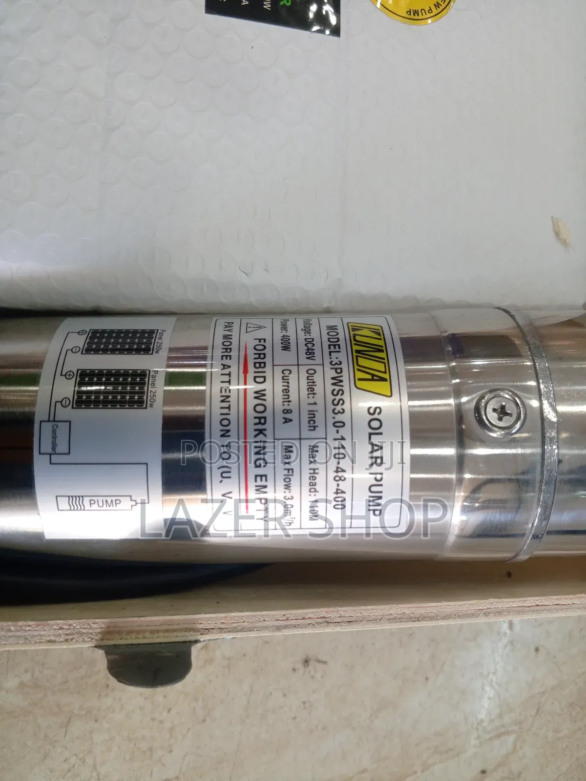 110m Solar Submersible Pump