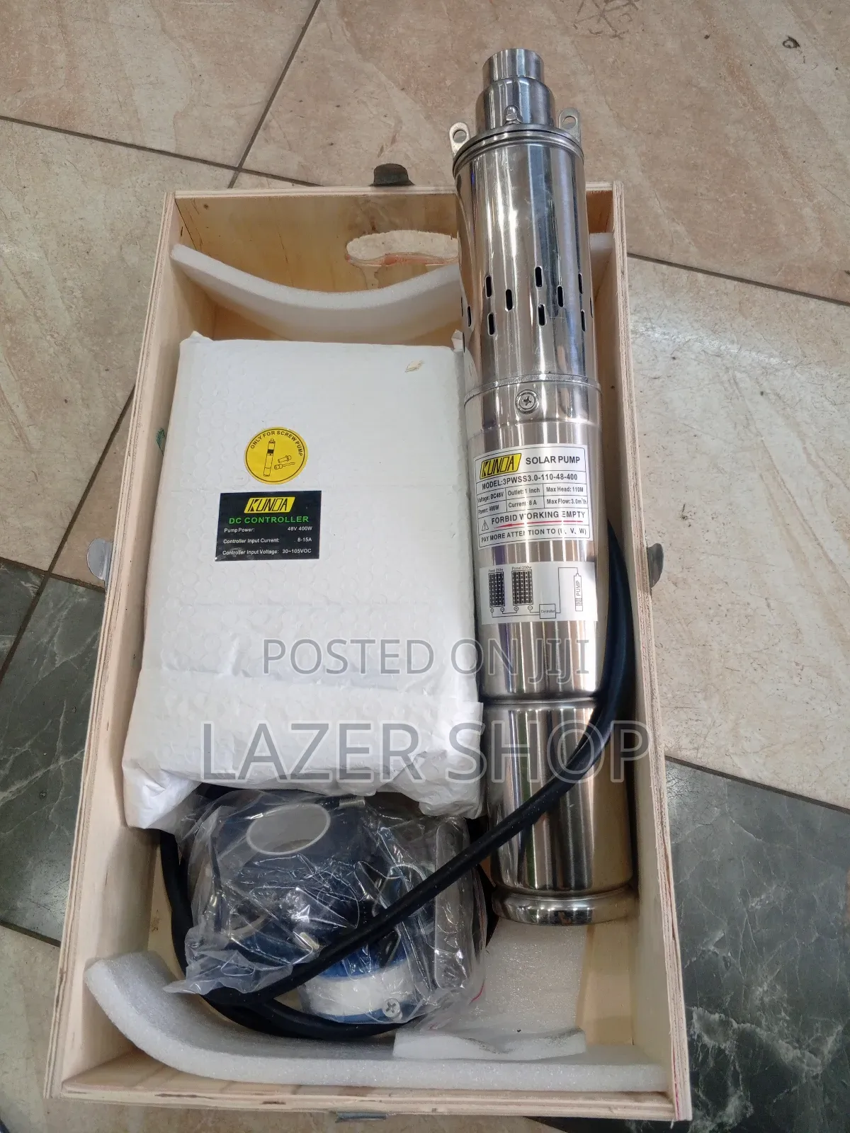110m Solar Submersible Pump