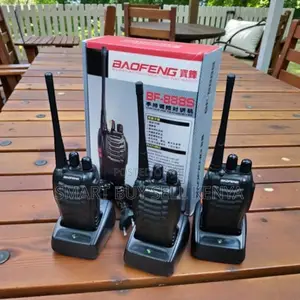 Bf-888s Walkie Talkie Radio Calls 3 Pieces Low Power Use 3-5km Range
