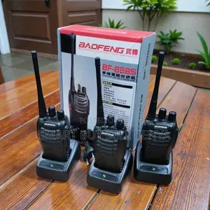 Bf-888s Walkie Talkie Radio Calls 3 Pieces Space Efficient 3-5km Range