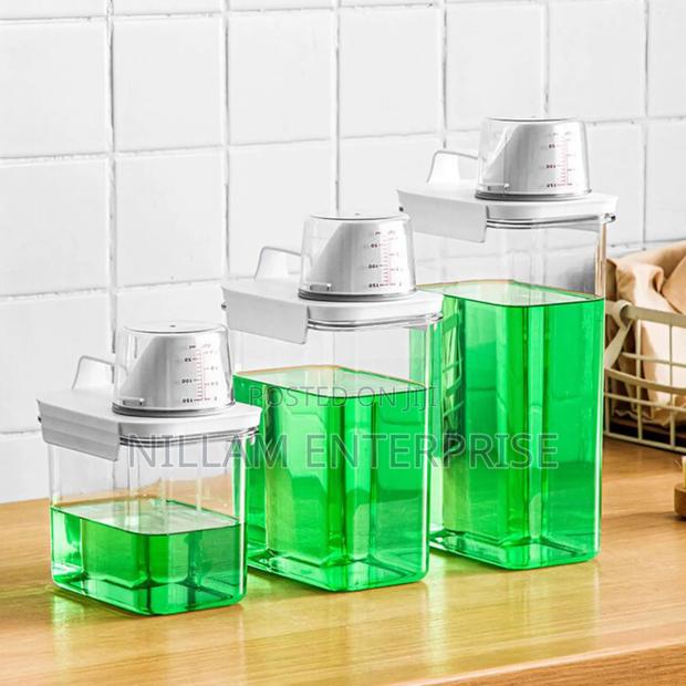 *Acrylic Laundry Detergent Storage Container*2300ml