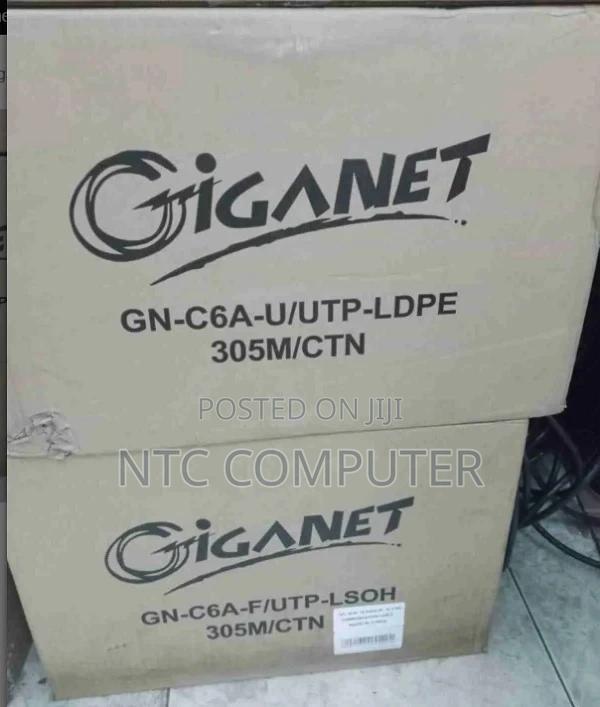 Giganet Category6a Solid U/U Tp Outdoor Ldpe Cable – 305m