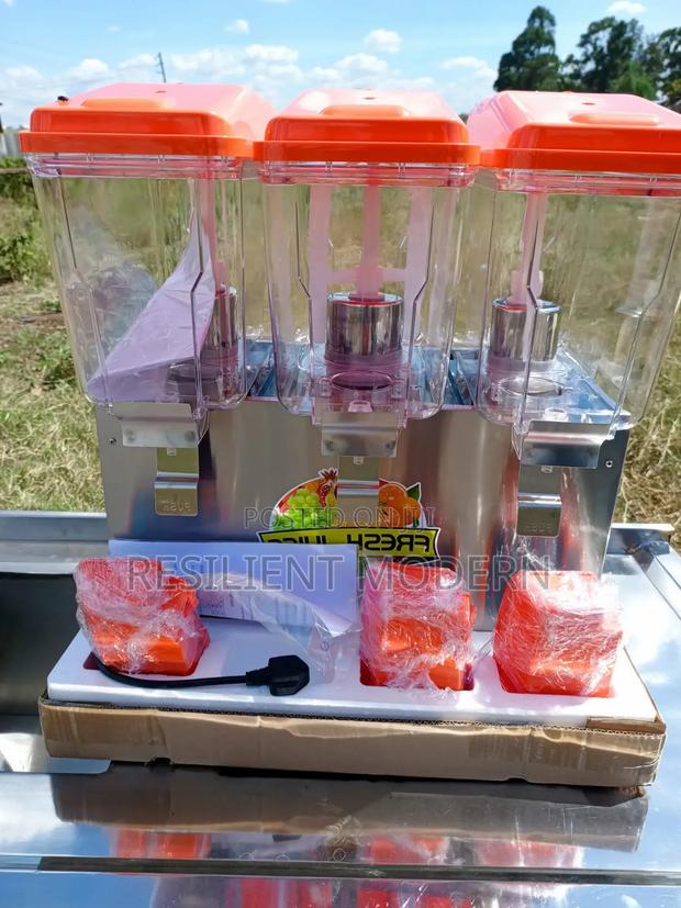 3 Tank Juice Dispenser - main view