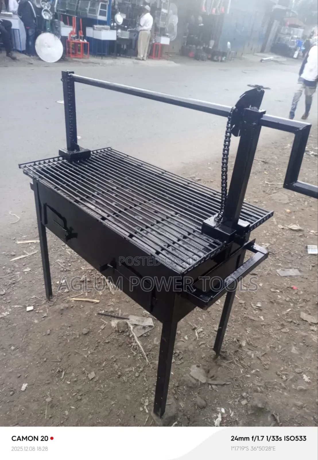 Jua Kali Fabricated Grill