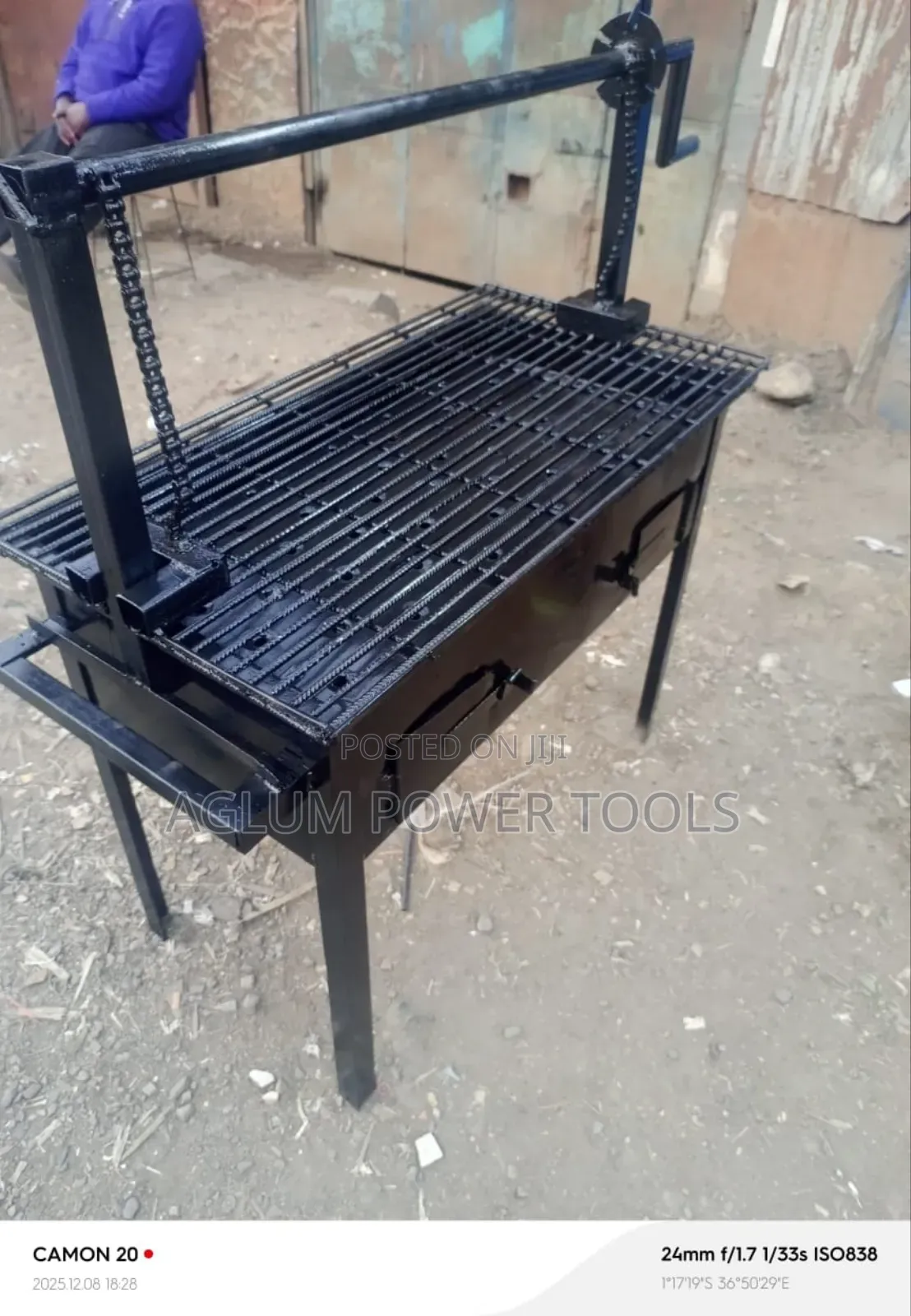 Jua Kali Fabricated Grill