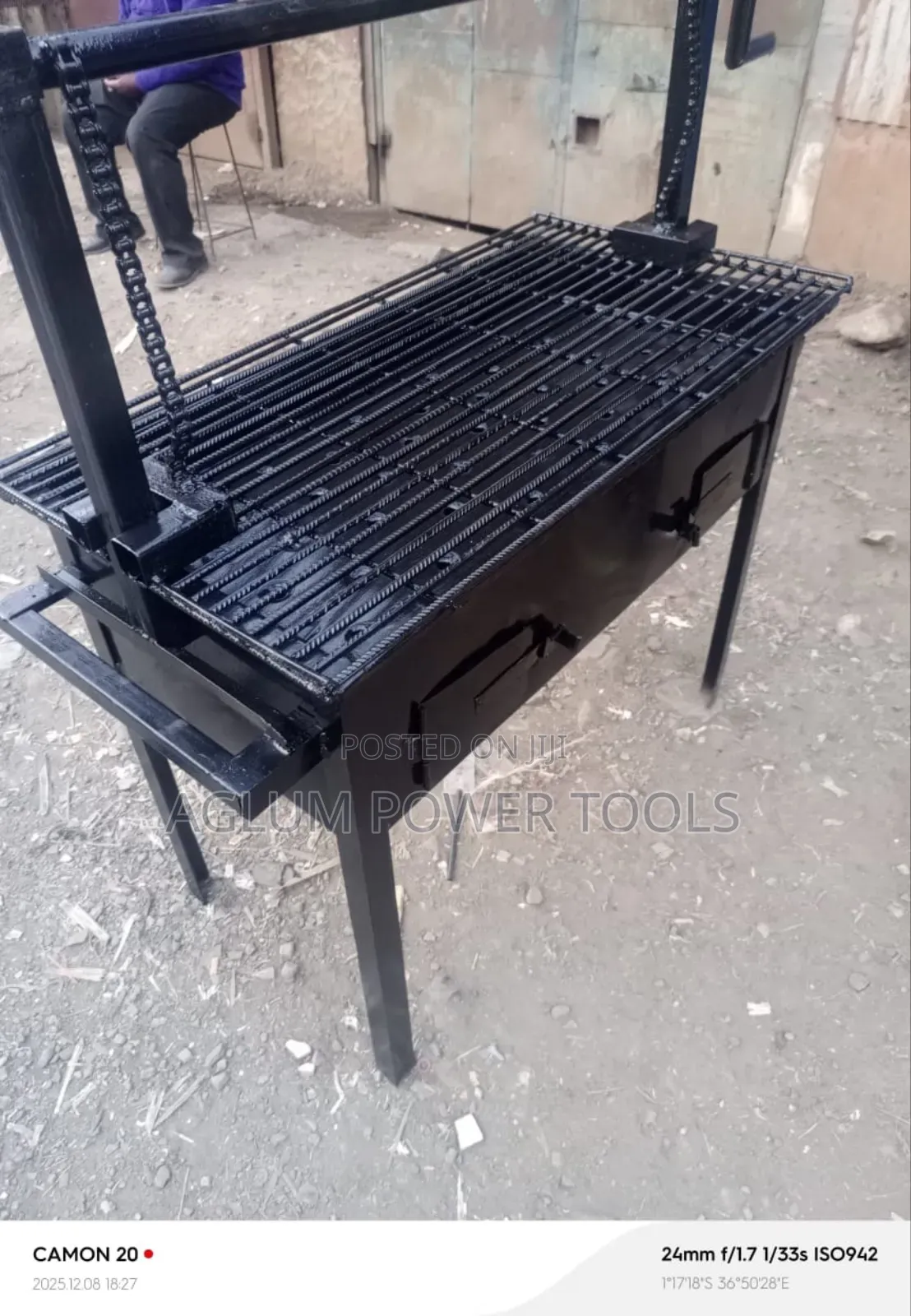 Jua Kali Fabricated Grill