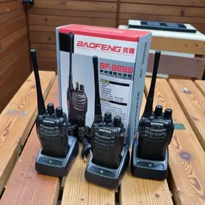 Bf-888s Walkie Talkie Radio Calls 3 Pieces Lightweight Portable