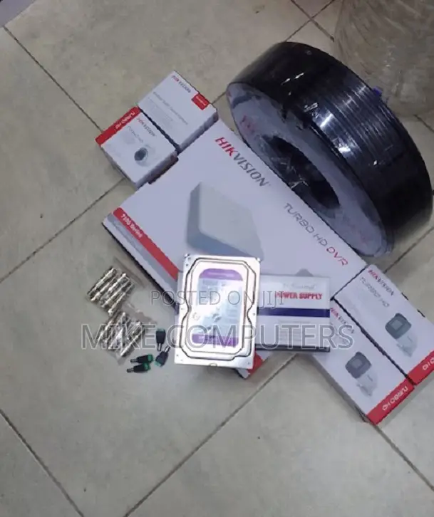 Hikvision 8 1080p Full Hd 2mp CCTV Cameras Complete System Kit-1tb HDD