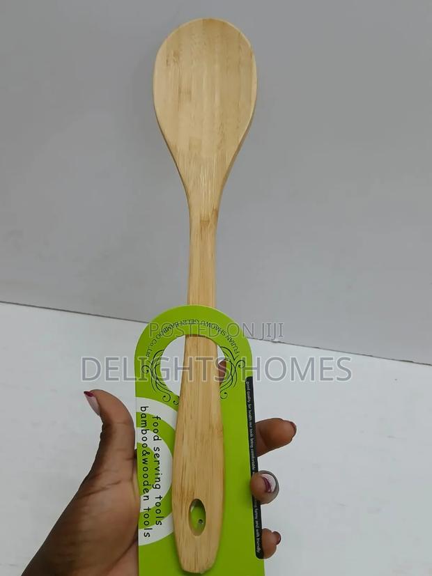 Bamboo Serving Spoon _Alp - thumbnail 2