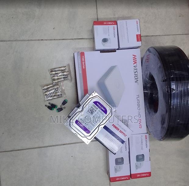 8 PCS Hikvision 8 Channel 1080p 2mp CCTV Cameras Full System Kit - main view