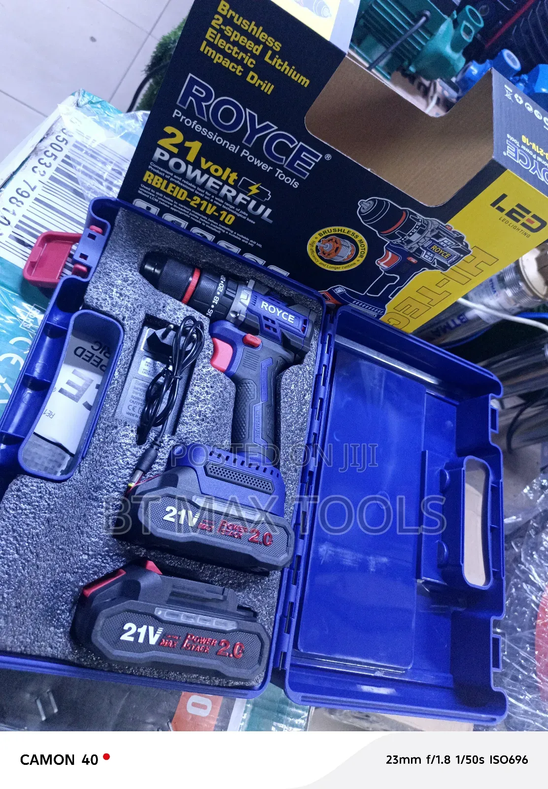 Royce 21v Brushless Drill