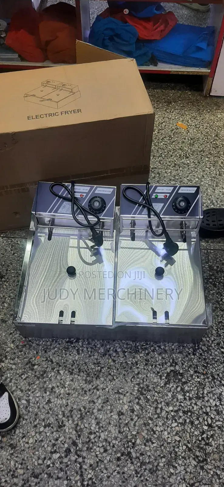 Deep Fryer Double