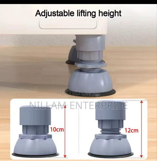4pcs Adjustable Washer Fridge Foot Pads - thumbnail 3