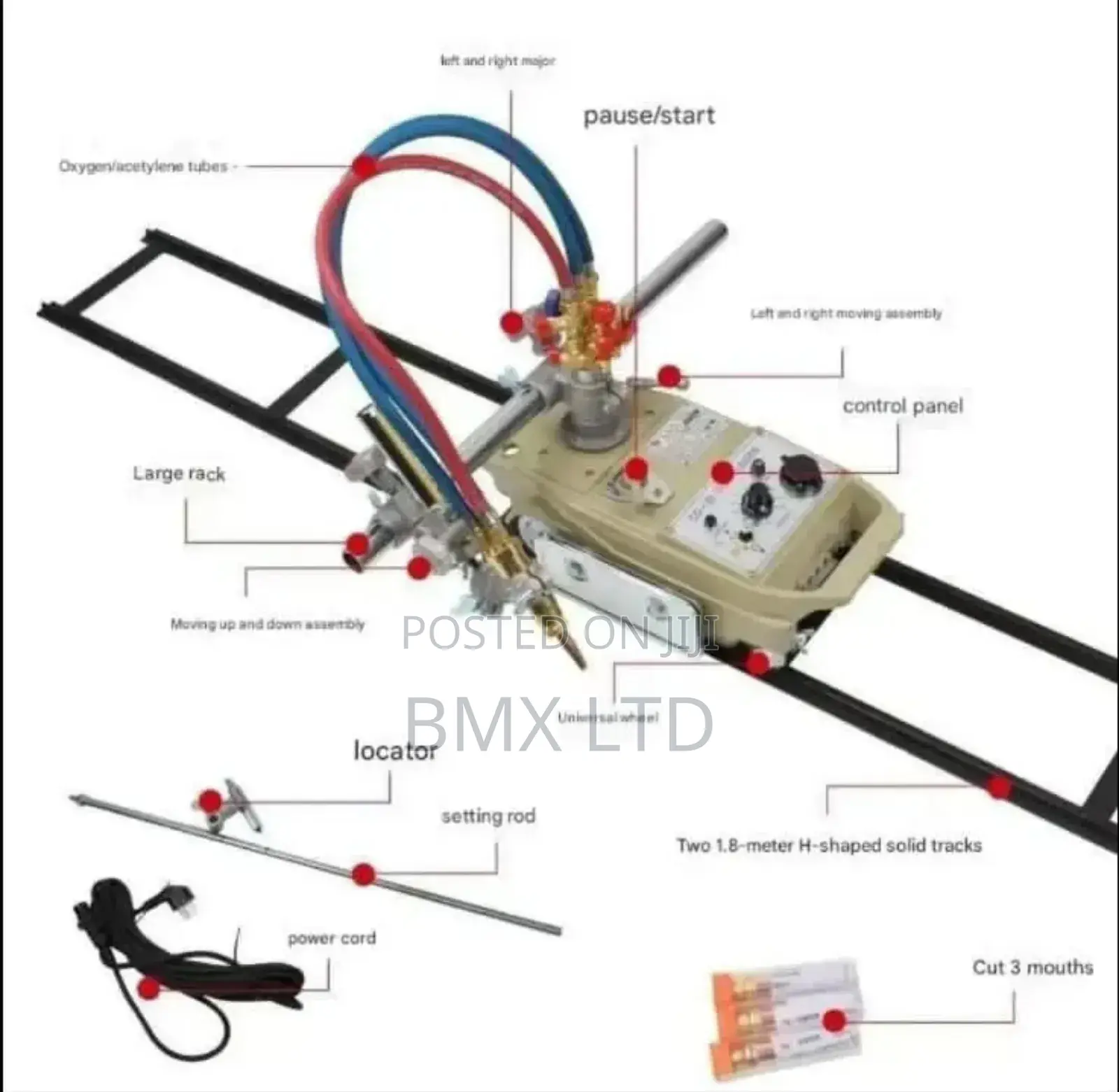 Flame Gas Cutting Machine CNC Router Laser Machine