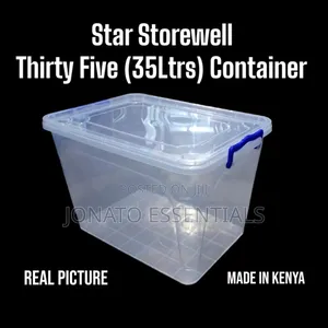 Star Storewell 35 Litres Storage Container Box Made in Kenya