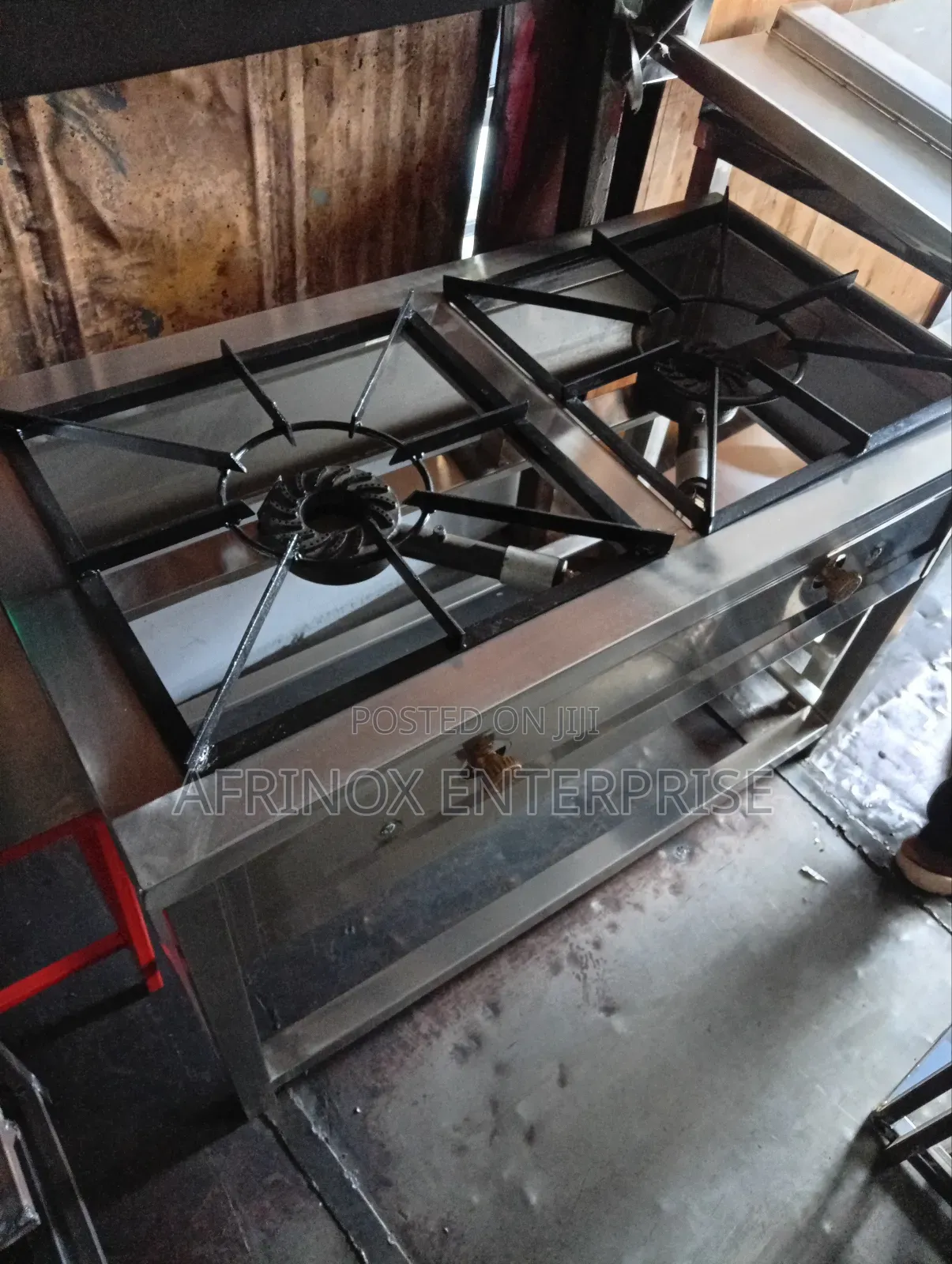 Stainless Steel Kitchen Two Burner